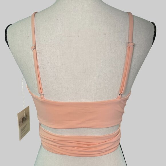 Mara Hoffman Orange Bikini Set with Wrap Style and High-Waisted Design - Picture 11 of 16